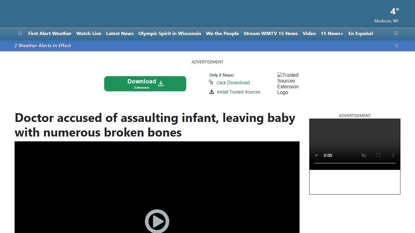 Doctor accused of assaulting infant, leaving baby with numerous broken bones